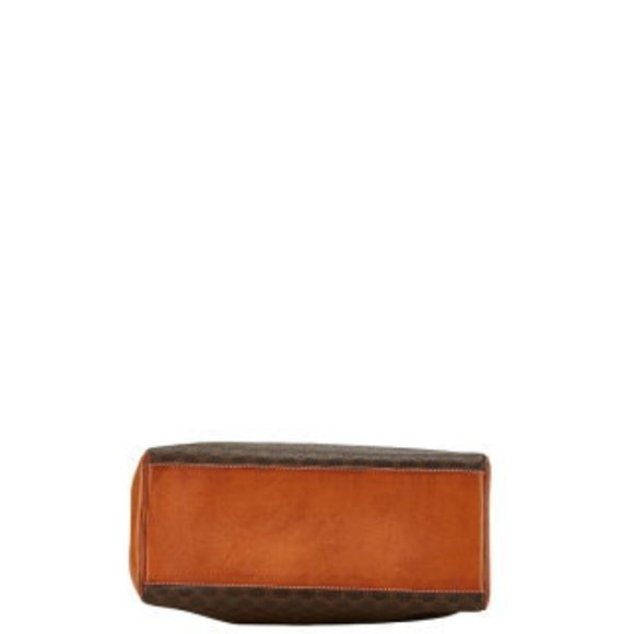 Celine Macadam Handbag Brown Leather - Picture 3 of 6